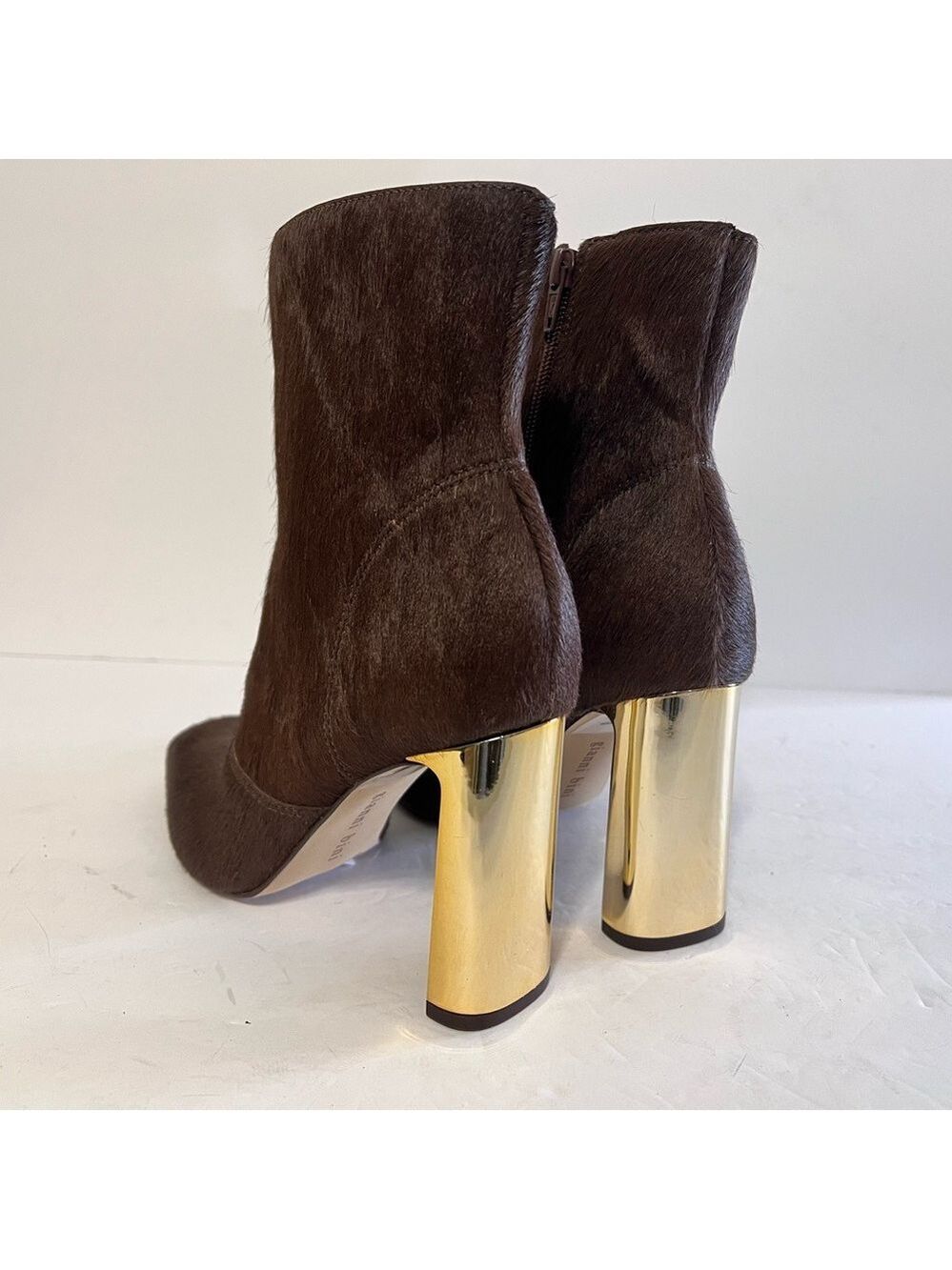NWOB $160 Gianni Bini Mavis Calf Hair Heeled Boots - Picture 3 of 6